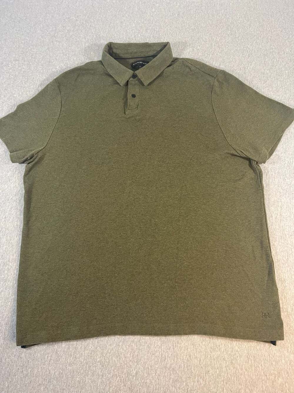 Banana Republic Olive Green Short Sleeve Polo Shirt Men’s XXL(XL)